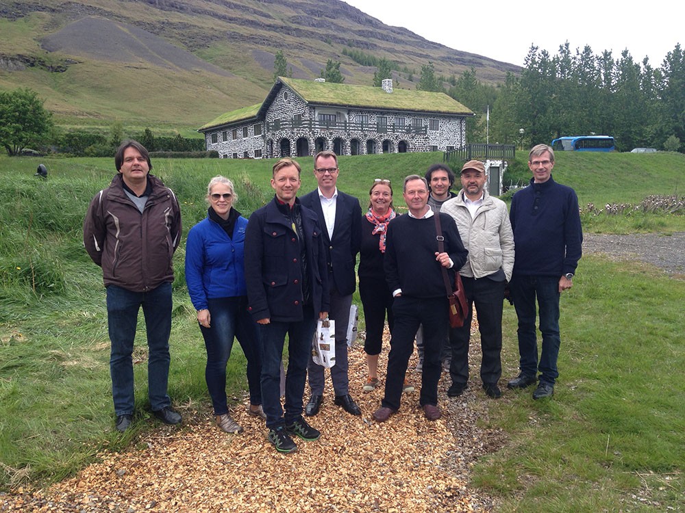 Heimsókn frá álsamtökum í Evrópu