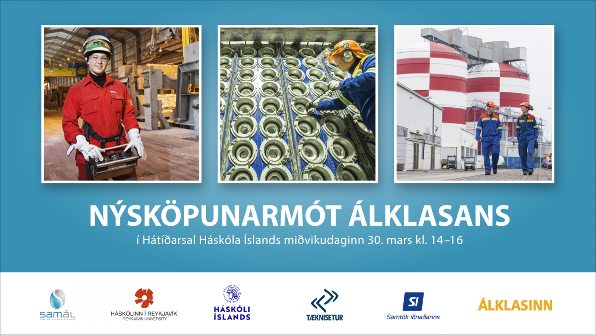 Nýsköpunarmót Álklasans miðvikudaginn 30. maí í Háskóla Íslands
