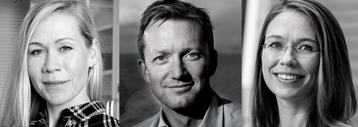 Guðbjörg Óskarsdóttir, Pétur Blöndal og Guðrún Sævarsdóttir.