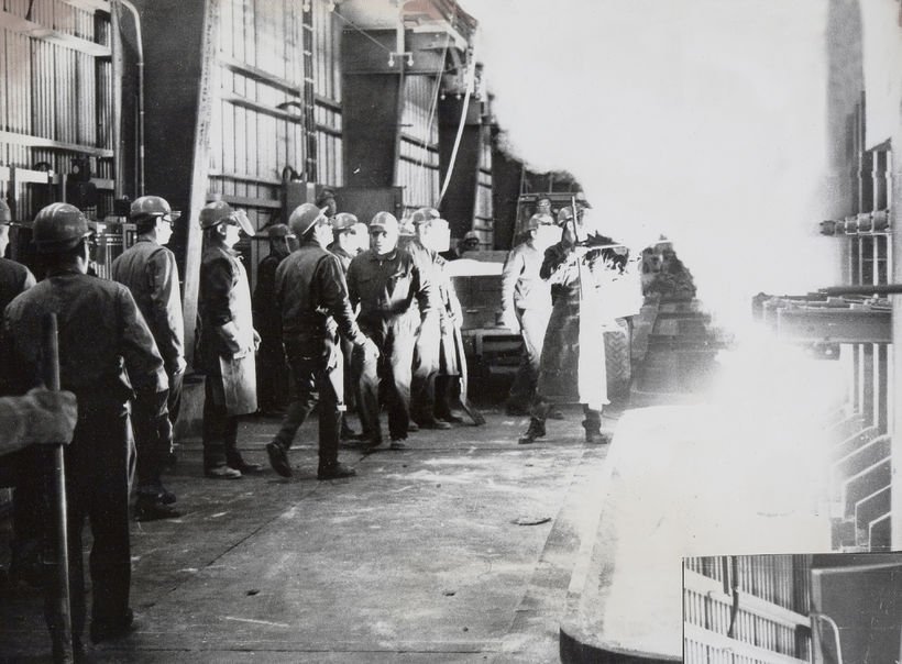 Frá ræs­ingu fyrsta kers­ins 1. júlí 1969.