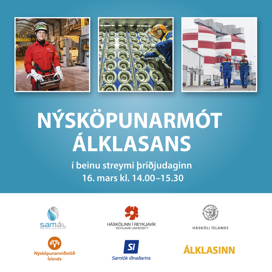 Nýsköpunarmót Álklasans verður haldið í HR þriðjudaginn 16. mars